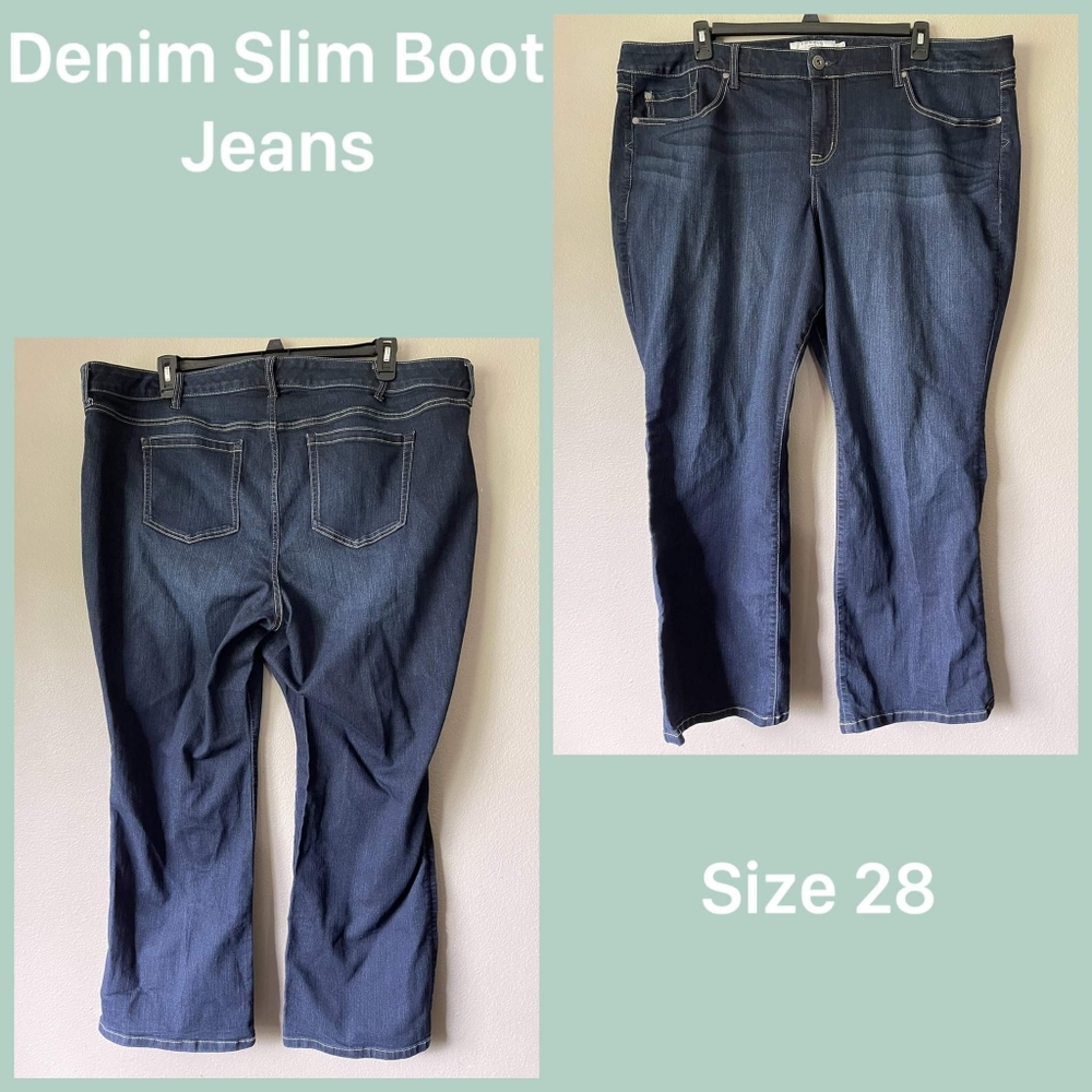 Torrid slim boot jeans sz-28